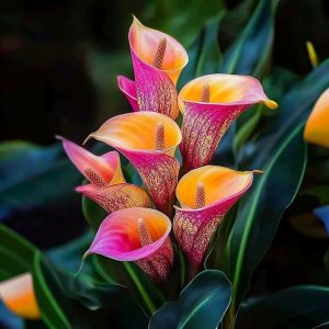 Калла Оникс купить по цене от 450р. в интернет-магазине «Посадика» с доставкой почтой в в Томске и по всей России – [изображение №1].